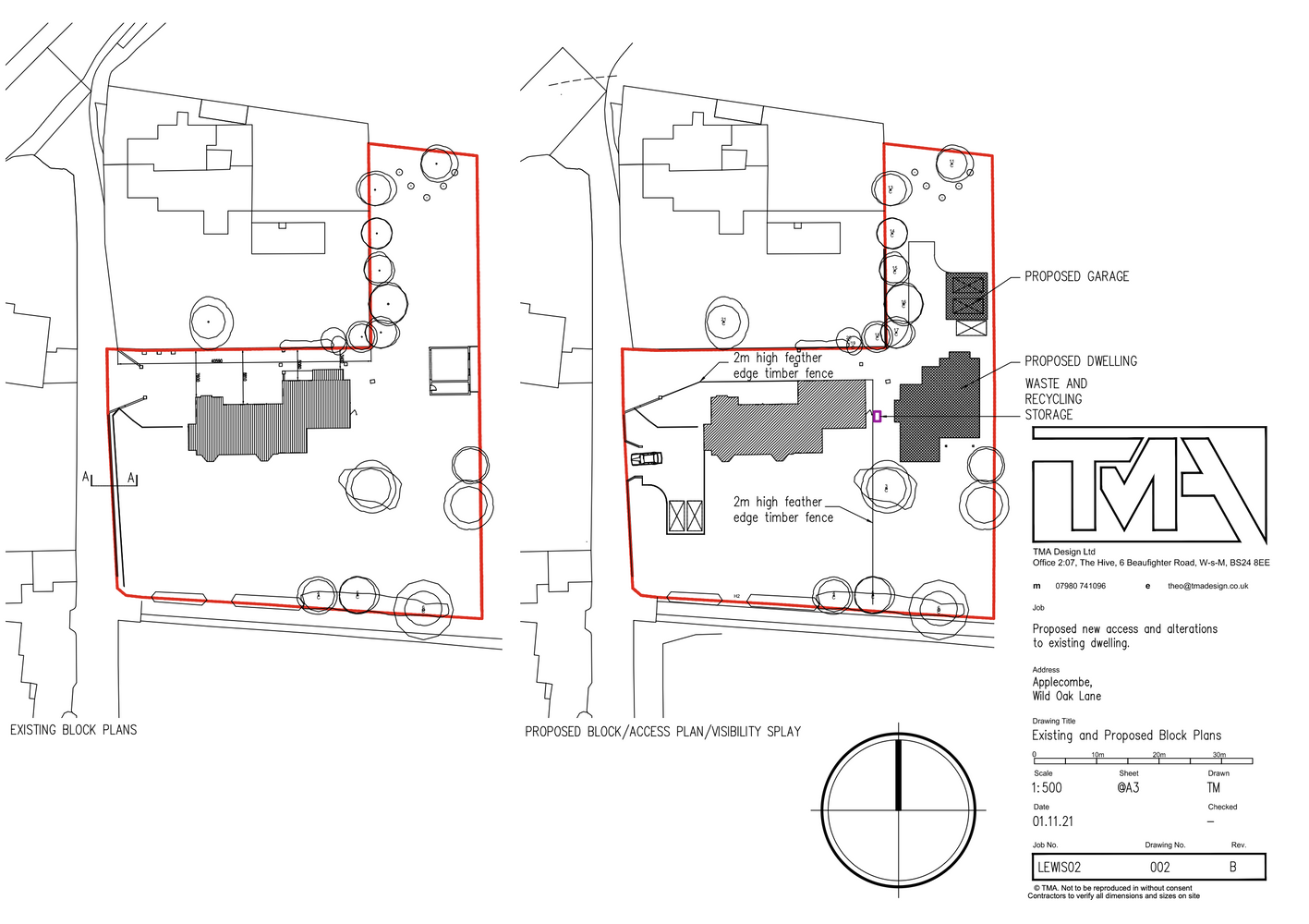 Wild Oak Lane, Trull, 0.75 Acre